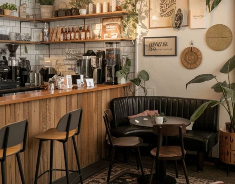 Уютная кухня в стиле кофе-бара: идеи для тех, кто любит атмосферу кафе дома
