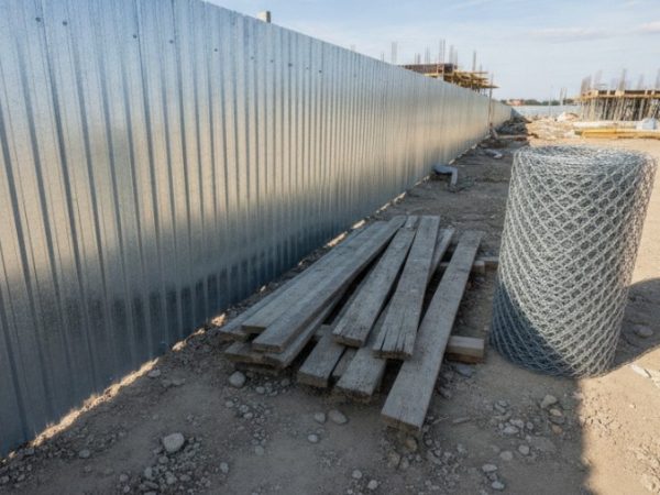 Забор из профлиста в Самаре: преимущества и отличия от других ограждений