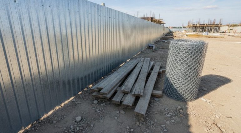 Забор из профлиста в Самаре: преимущества и отличия от других ограждений